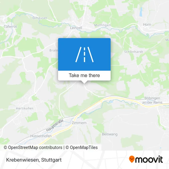 Карта Krebenwiesen