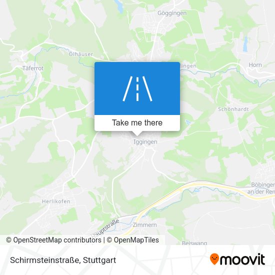 Schirmsteinstraße map