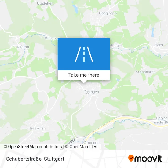 Карта Schubertstraße