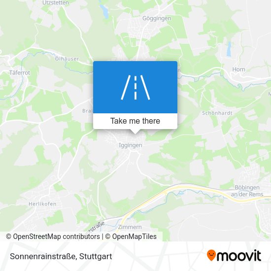 Sonnenrainstraße map