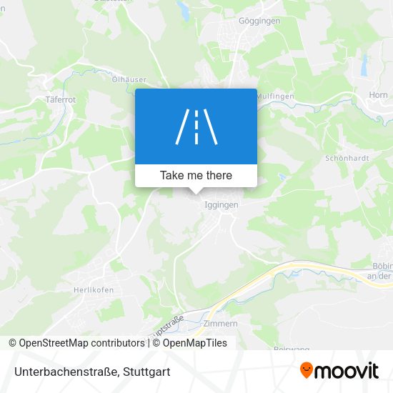 Карта Unterbachenstraße