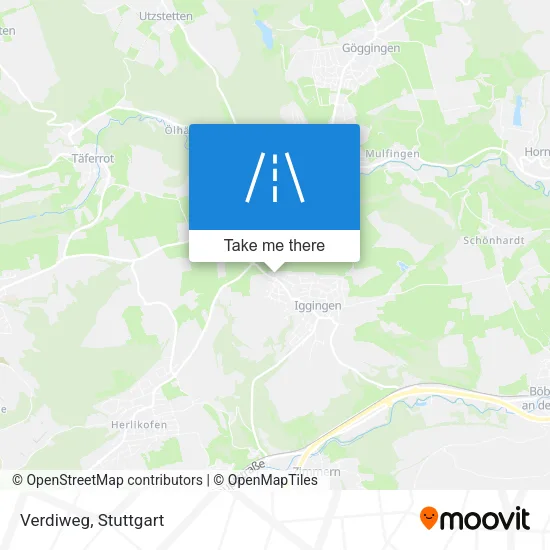 Карта Verdiweg