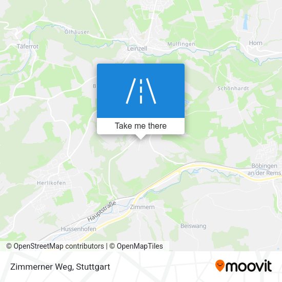 Карта Zimmerner Weg