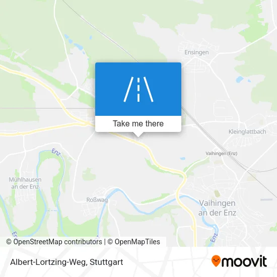 Карта Albert-Lortzing-Weg