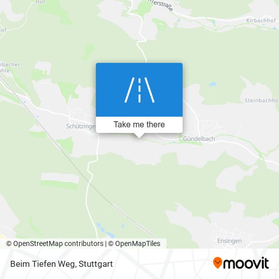 Beim Tiefen Weg map