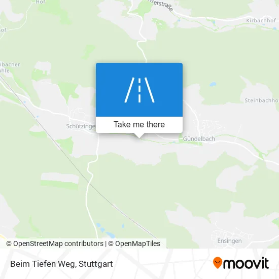 Карта Beim Tiefen Weg