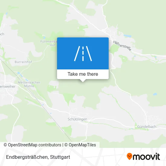 Карта Endbergsträßchen