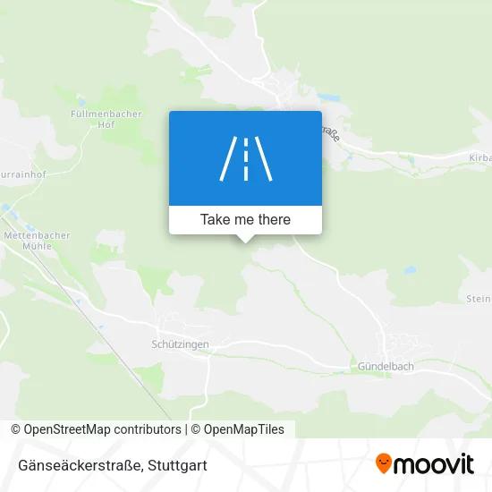 Gänseäckerstraße map