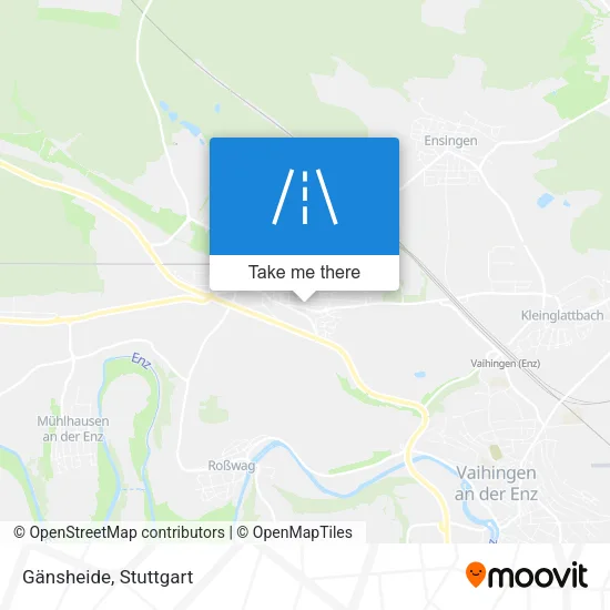 Карта Gänsheide