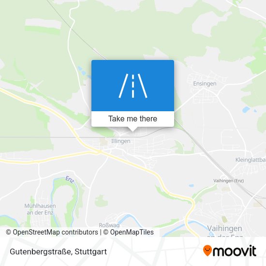 Gutenbergstraße map