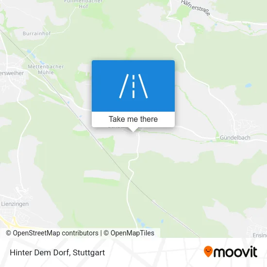Карта Hinter Dem Dorf