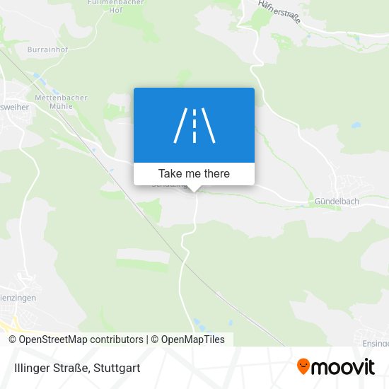 Illinger Straße map