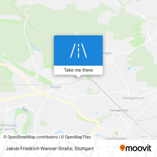 Jakob-Friedrich-Wanner-Straße map