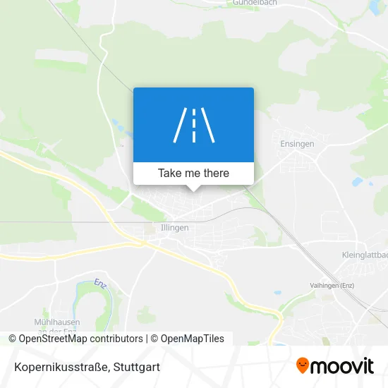 Карта Kopernikusstraße