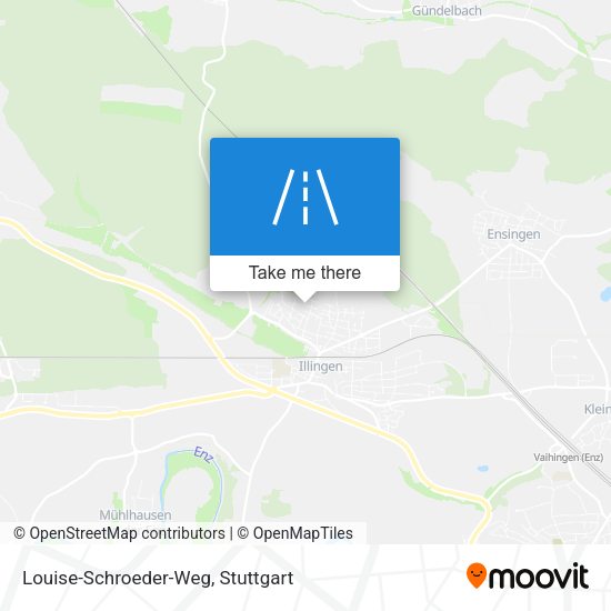 Louise-Schroeder-Weg map