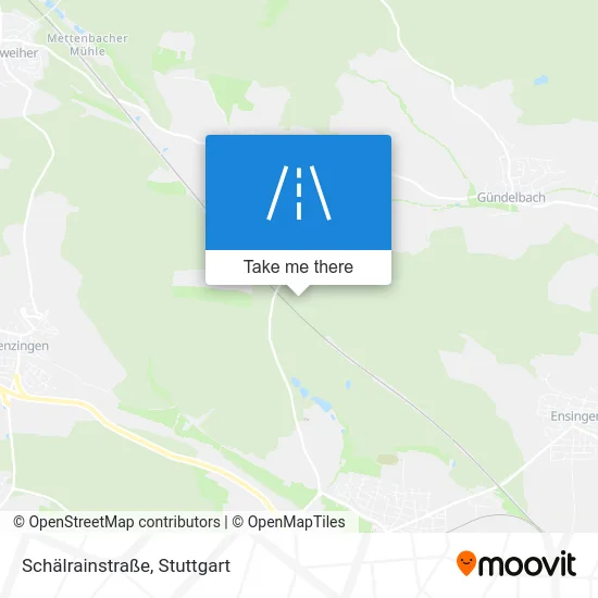 Карта Schälrainstraße