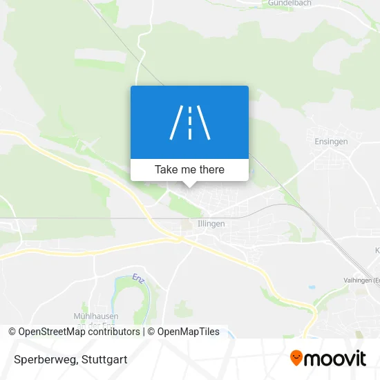 Карта Sperberweg