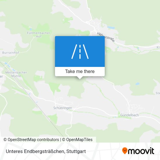 Unteres Endbergsträßchen map