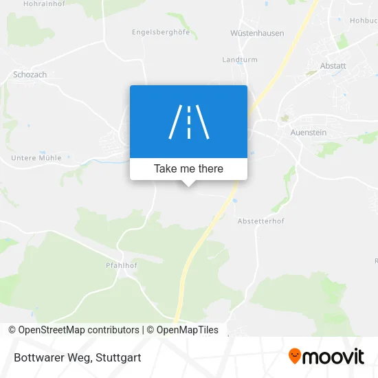 Карта Bottwarer Weg