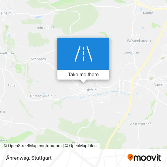 Карта Ährenweg
