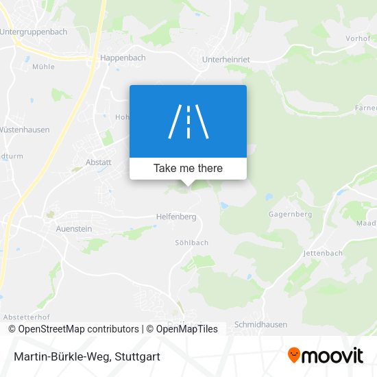 Карта Martin-Bürkle-Weg