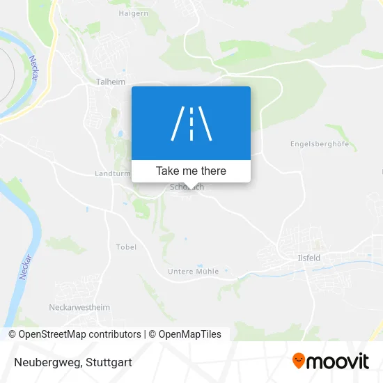 Карта Neubergweg