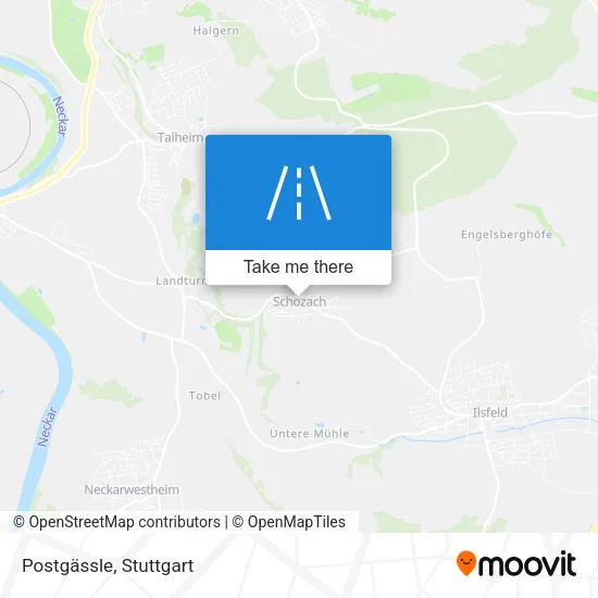 Карта Postgässle