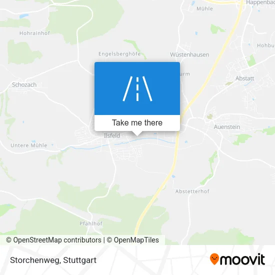 Карта Storchenweg