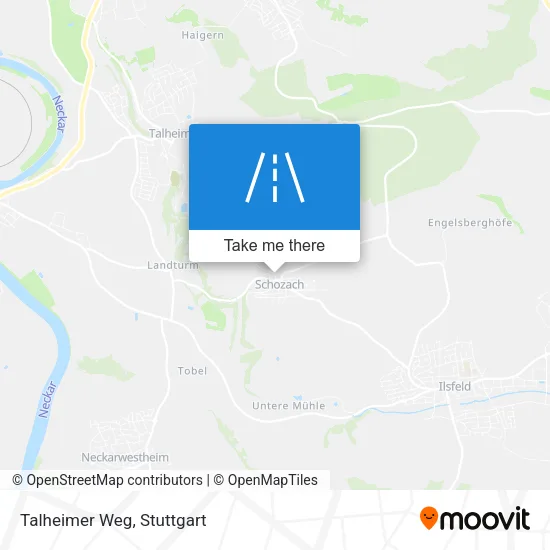 Карта Talheimer Weg