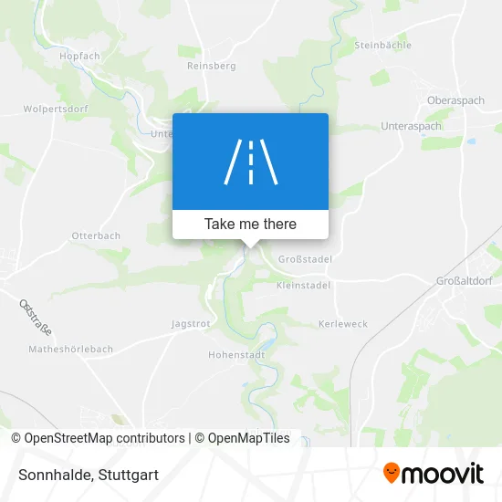 Карта Sonnhalde