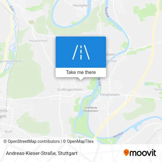 Карта Andreas-Kieser-Straße