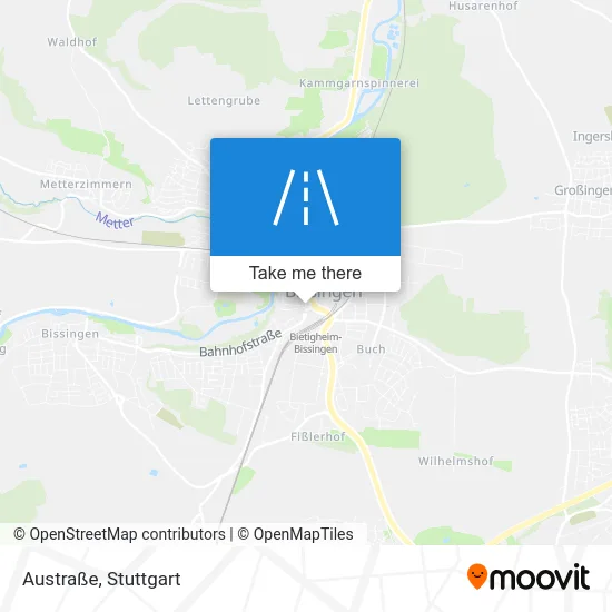 Карта Austraße