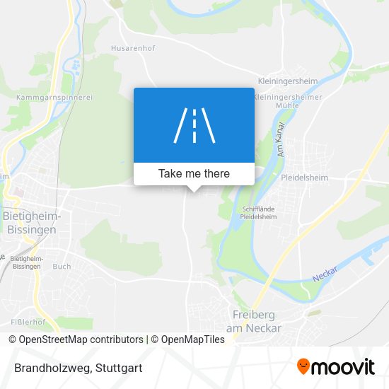 Brandholzweg map