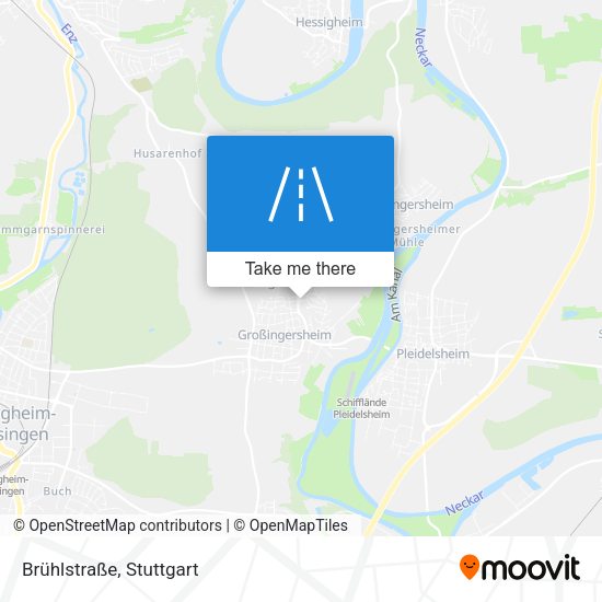 Brühlstraße map