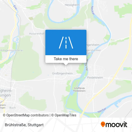 Brühlstraße map