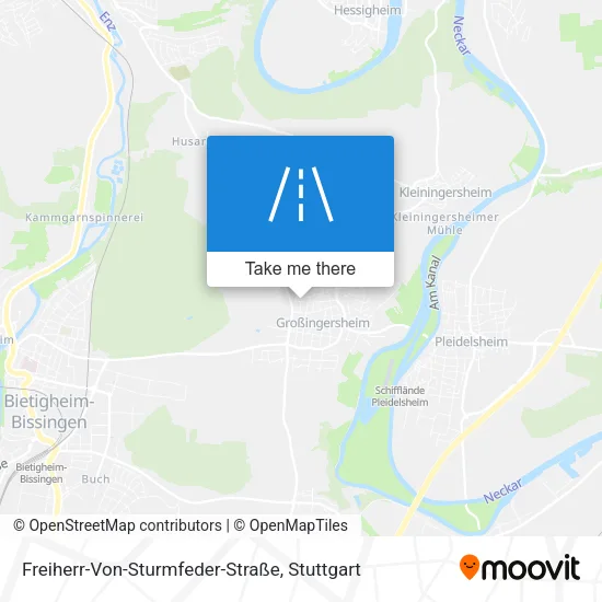 Карта Freiherr-Von-Sturmfeder-Straße