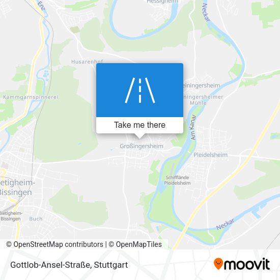 Gottlob-Ansel-Straße map