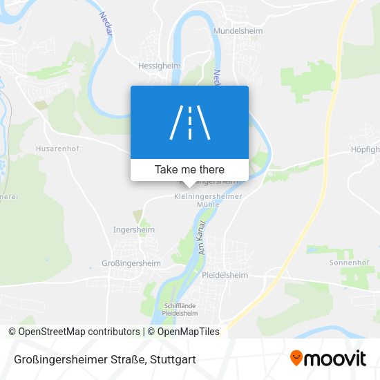 Großingersheimer Straße map