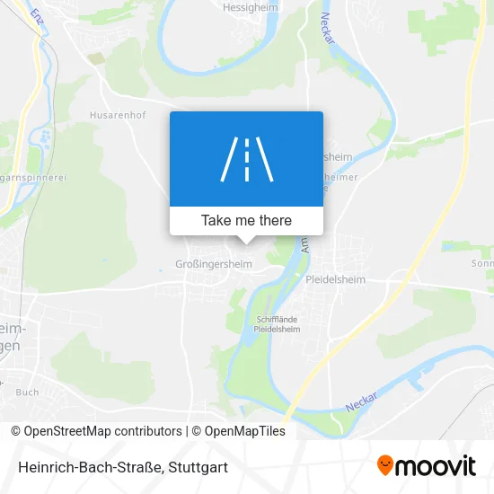 Карта Heinrich-Bach-Straße