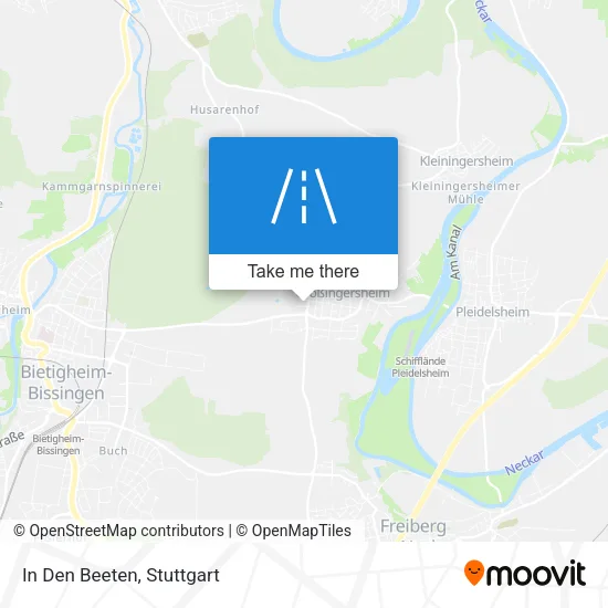 Карта In Den Beeten