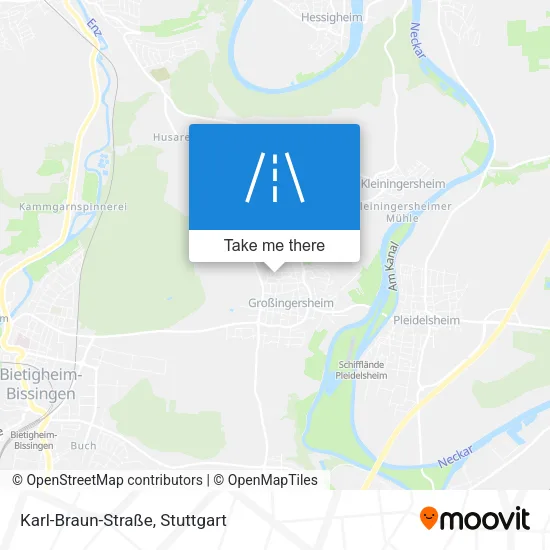 Карта Karl-Braun-Straße