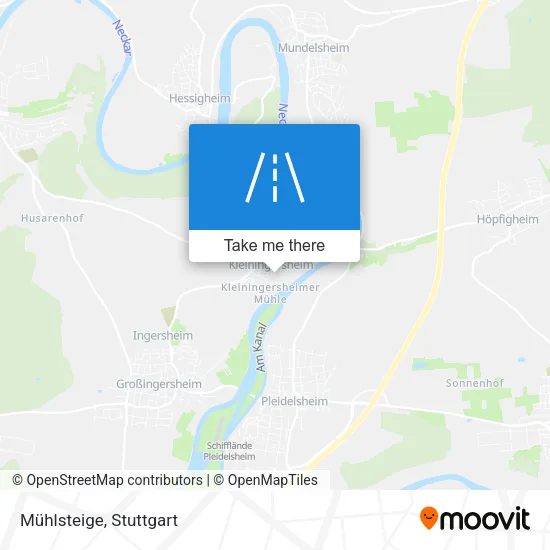 Карта Mühlsteige