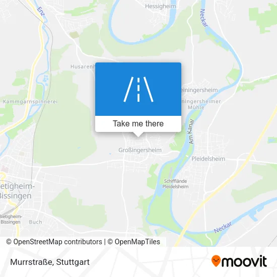 Murrstraße map