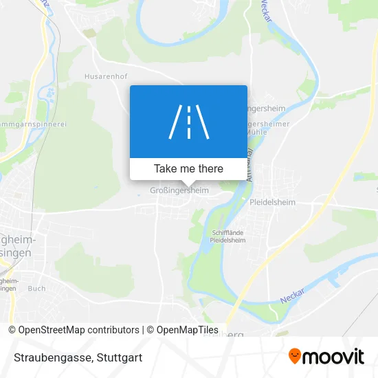 Карта Straubengasse