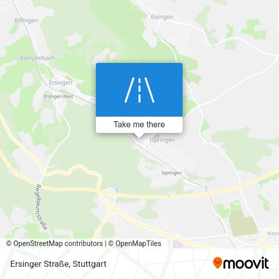 Ersinger Straße map