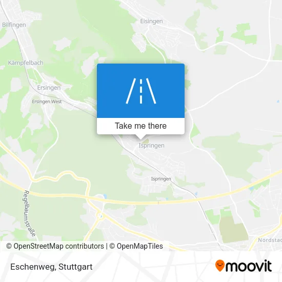 Eschenweg map