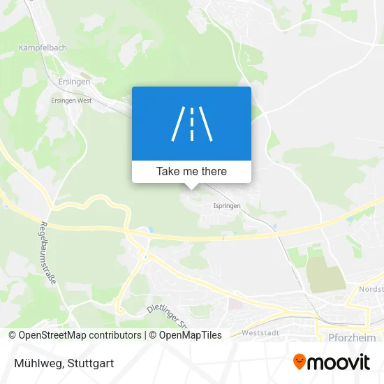 Карта Mühlweg