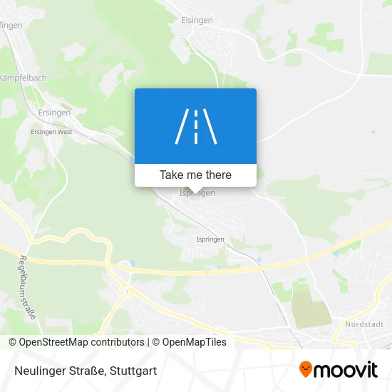 Карта Neulinger Straße