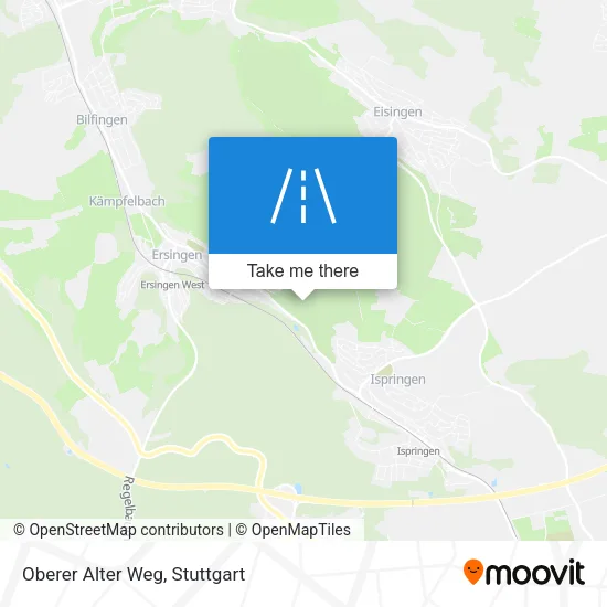 Карта Oberer Alter Weg