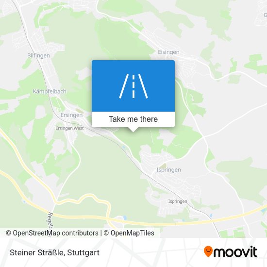 Steiner Sträßle map